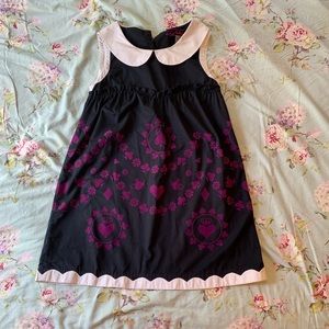 Alice in Wonderland Lolita Style Navy Dress